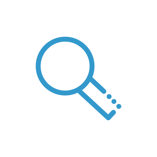 Find, interface, loupe, scale, search icon