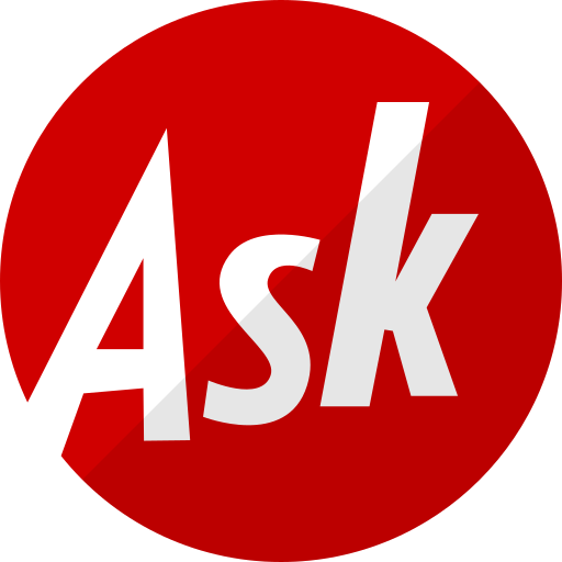 Ask, help, question, service, search icon