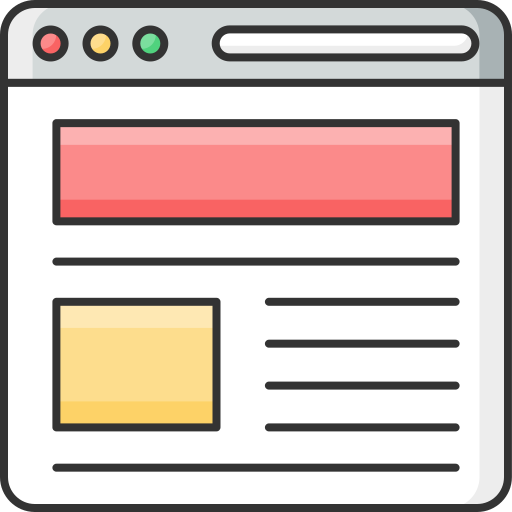 Blog, seo, optimization, search icon