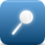 Elegant Blue Web icon 64x64