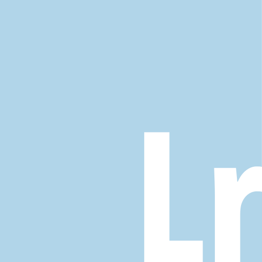 Adobe, lightroom, square icon