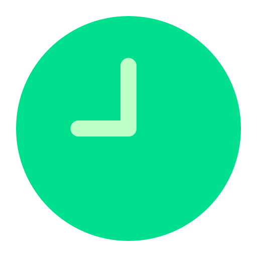 Clock, time, timer, watch icon