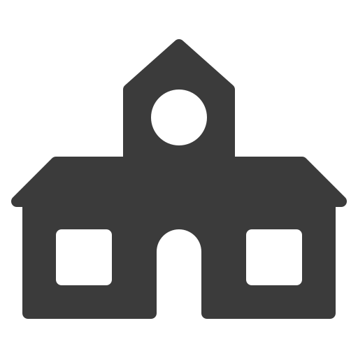 Building, education, school, university icon
