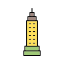 2 - Building Line filled icon 64x64