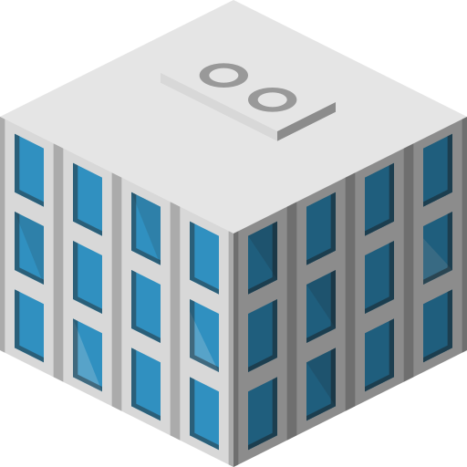 Building, skyscraper icon