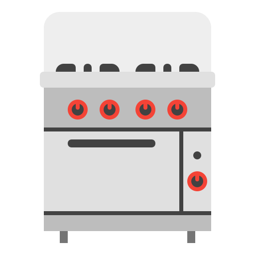 Gasstove, house, oven, cook, kitchen icon