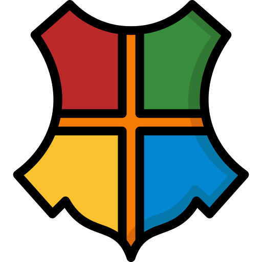 Colour, harry, hogwarts, house, potter, shield icon