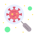 Devirus,Glass,Interfac,Magnifying,Scan,Virus