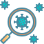 Covid-19 Coronavirus Protection or Prevention Fill icon 64x64