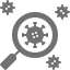 Covid-19 Coronavirus Protection or Prevention Glyp icon 64x64