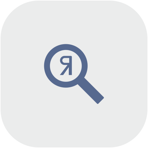 Optimization, rounded, scan, search, seo, square, yandex icon