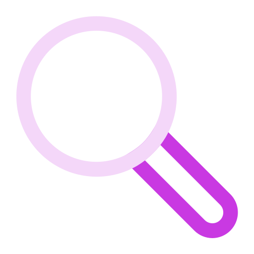 Find, glass, search, zoom icon