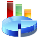 Analytics, chart, diagram, pie, statistics icon