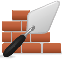 Cement, pave, bricks icon