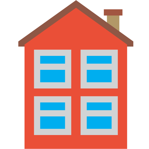 Floors, home, house, estate, office icon
