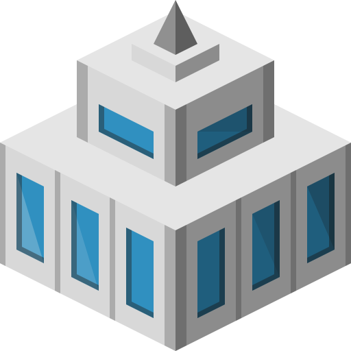 Building, skyscraper icon