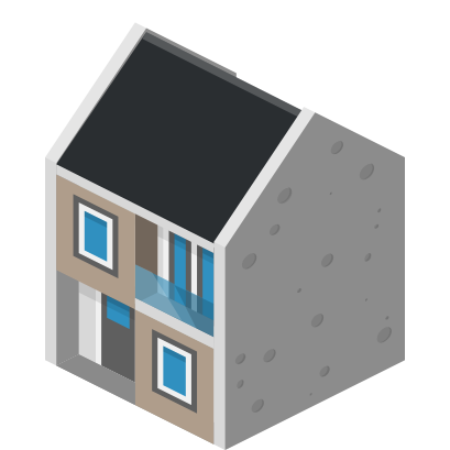 Building, house icon