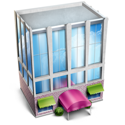 Building, by icon