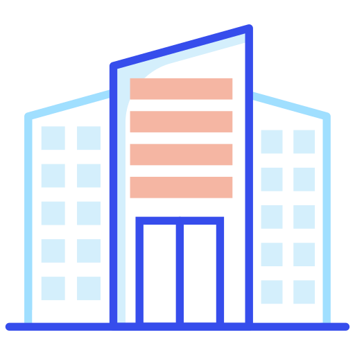 Apartment, building, city, architecture, construction icon