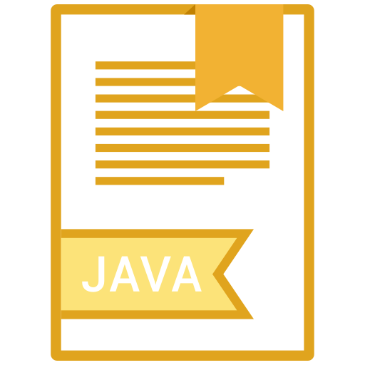 Document, extension, file, java icon