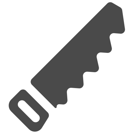 Building, construction, saw, tool icon
