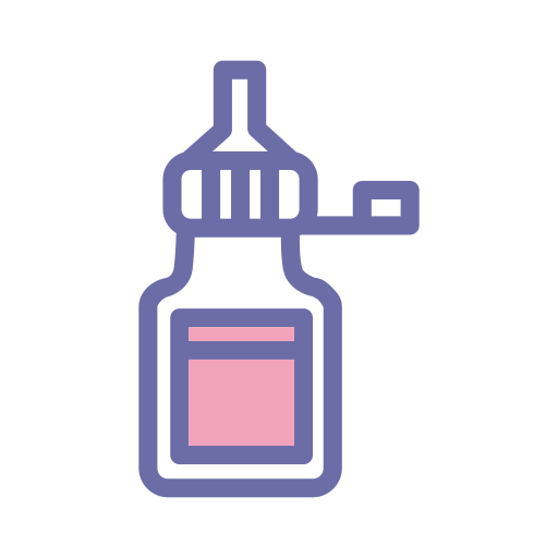 Paint, brush, renovation, house, glue icon
