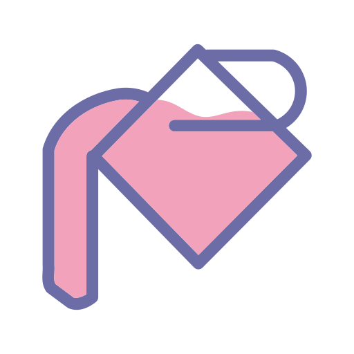 Paint, brush, renovation, house, pouring icon