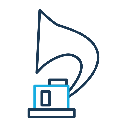 Audio, melody, music, sound icon