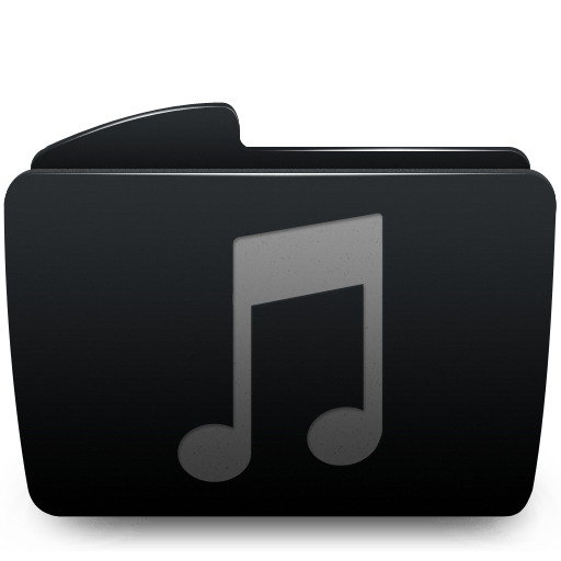 Folder, itunes, music icon