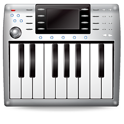Keyboard, midi, music icon