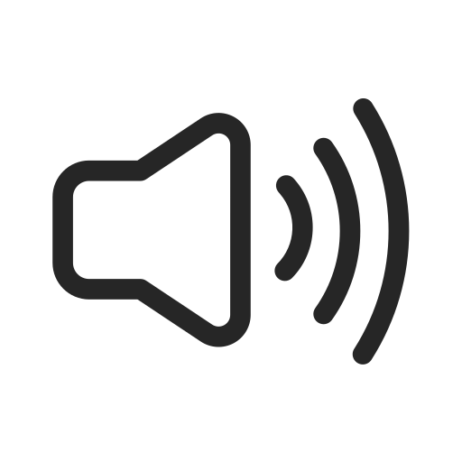 User, interface, sound, ui, speaker, interaction, music icon
