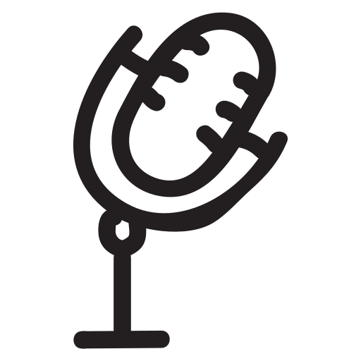 Audio, conference, mic, microphone, record, sound, voice icon