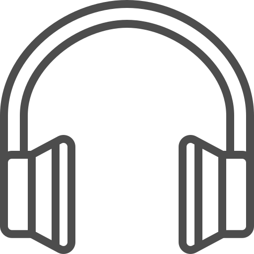 Audio, headphones, instrument, multimedia, music, song, sound icon