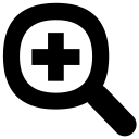 Zoom, in icon