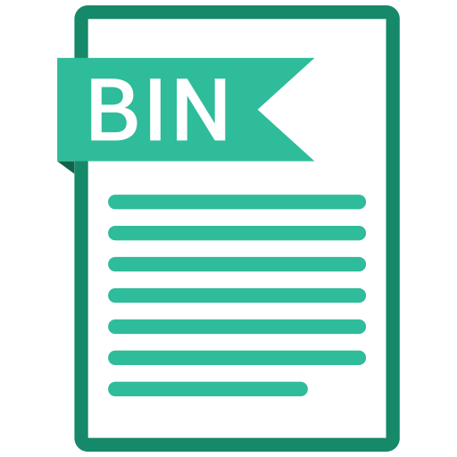 Bin, document, extension, folder, paper icon