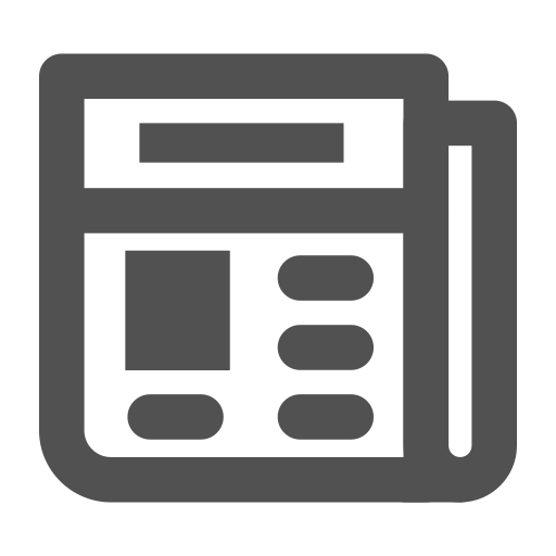 Information, media, news, newspaper, page, paper, press icon