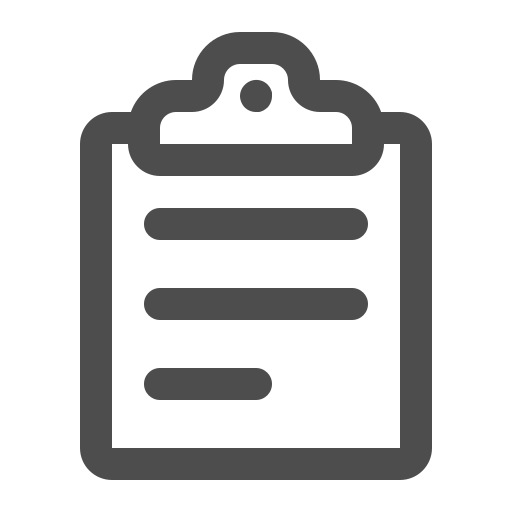 Clipboard, list, todo icon