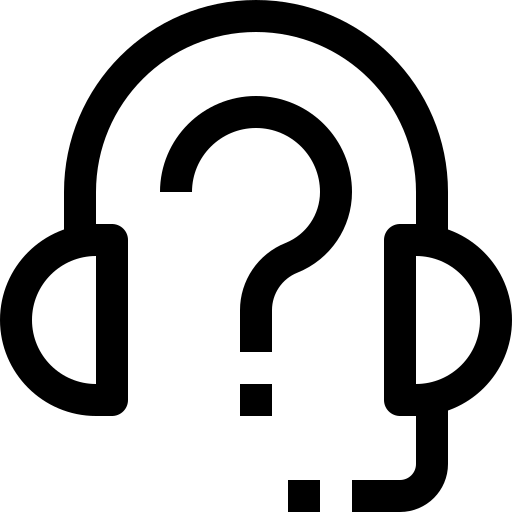 Ui, essential, app, support, help, headset icon