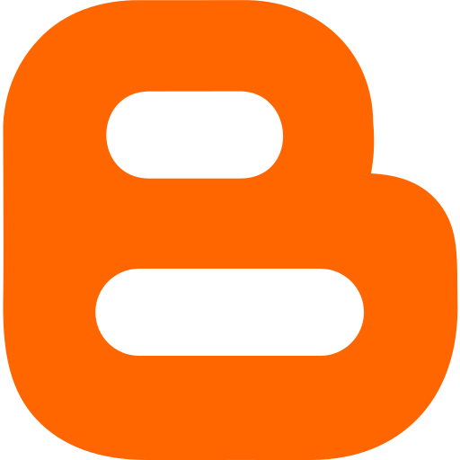 Blogger, marketing, media, social, website icon