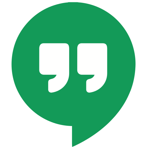 Hangout, hangouts, marketing, media, social, website icon