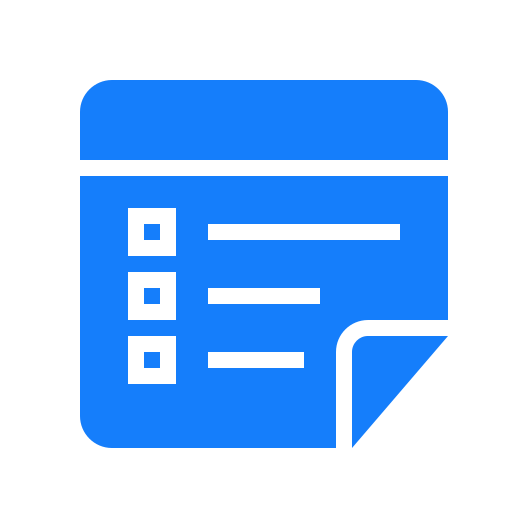 Note, list icon
