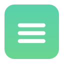 Gradient Runded Glowing Icons icon 64x64