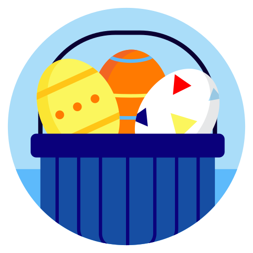 Day, decoration, easter, egg, eggs, greeting, ornament icon