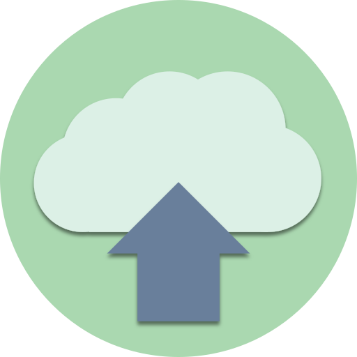 Upload, cloud, data, database, download, save, storage icon