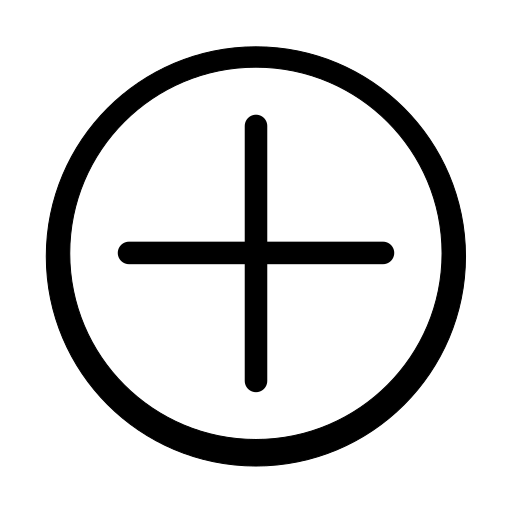 Add, circle, plus, more icon