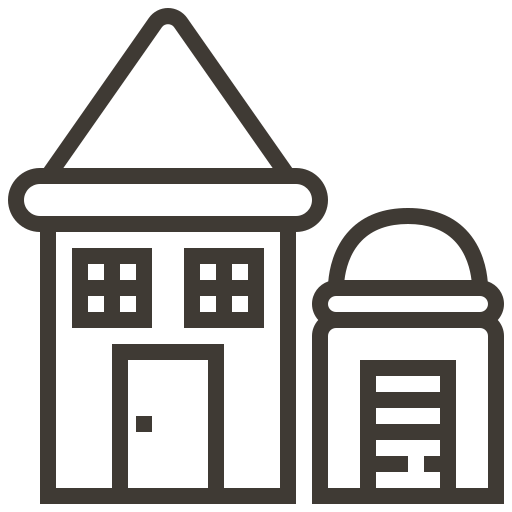 Asset, building, loan, pawnshop, estate, home, real icon