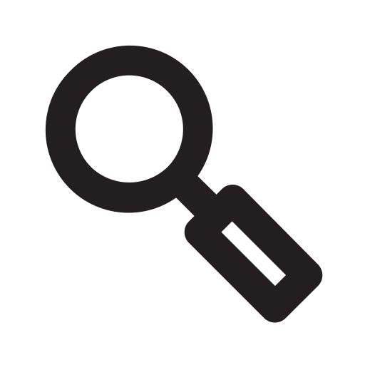 Business, management, media, presentation, search icon
