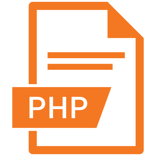 Document, extension, format, paper, php icon