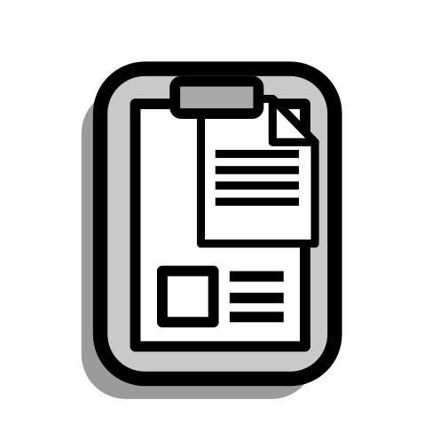 Clipboard, business, clapboard, document, office, paper, report icon