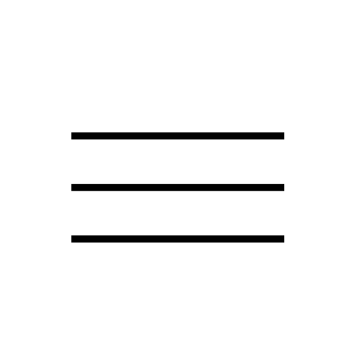 Menu, list icon